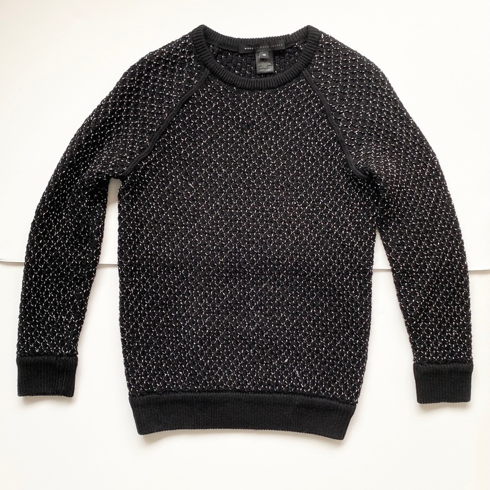 Marc by Marc Jacobs Black Knit Sweater XS